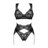 Donna Dream ensemble 3 pièces - Noir
