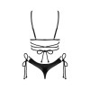 Cordellis ensemble ouvert - Noir wetlook