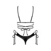 Cordellis ensemble ouvert - Noir wetlook