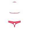 870-SEC-3 Ensemble ouvert 2 pcs - Rouge