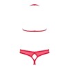 870-SEC-3 Ensemble ouvert 2 pcs - Rouge