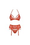 838-SEG-3 Ensemble 3 pcs - Rouge