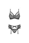 818-SEG-1 Ensemble 3 pcs - Noir