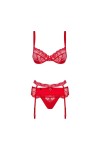 Heartina Ensemble 3 pcs - Rouge