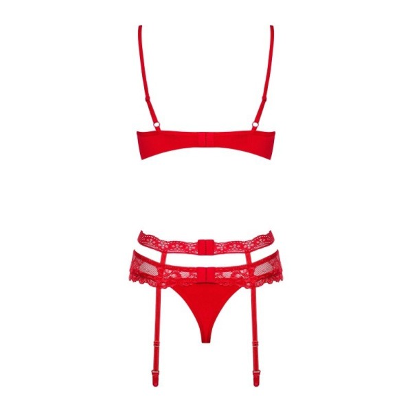 Heartina Ensemble 3 pcs - Rouge