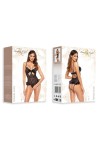 Rafaella body wetlook - Noir
