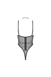 Anniverse special body ouvert et harnais - Noirs