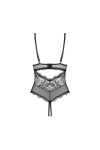 Perisia body ouvert - Noir