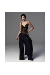 Perisia body ouvert - Noir