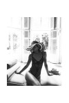 Perisia body ouvert - Noir