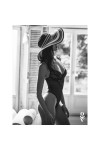 Perisia body ouvert - Noir