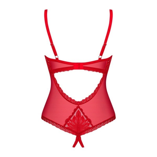 Chilisa body ouvert - Rouge