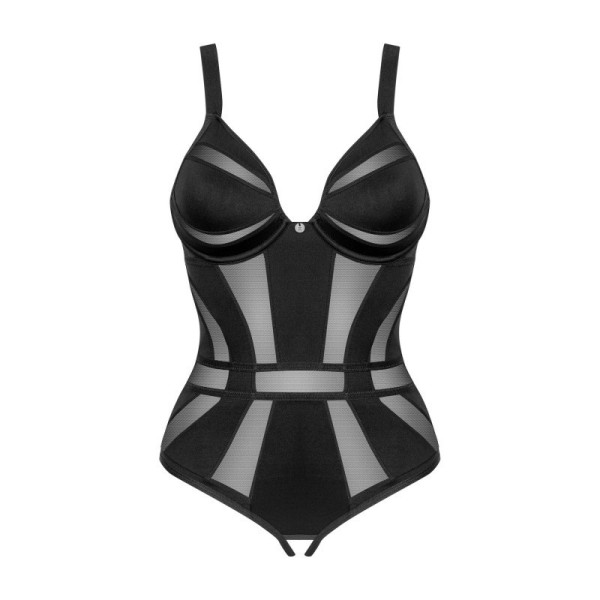 Chic Amoria body ouvert - Noir