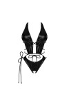 Cordellis body ouvert - Noir wetlook