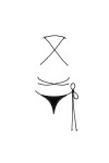 Cordellis body ouvert - Noir wetlook