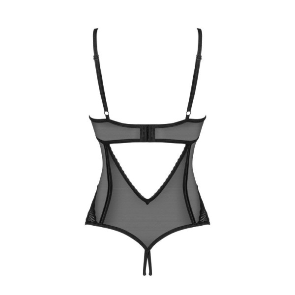 Serena love Body ouvert - Noir