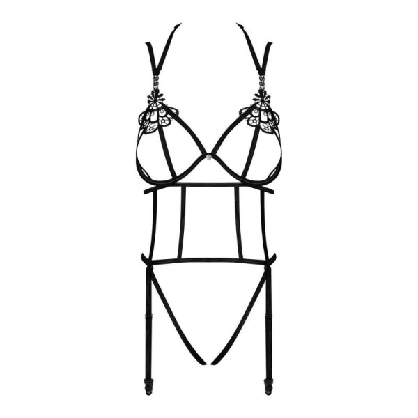 Badossa Body ouvert - Noir