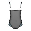 Amanta Body ouvert - Noir et Turquoise