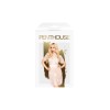 Robe transparente, serre tête et string assorti Blanc Poison cookie - PH0064WHT