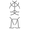 Ensemble 3 pièces soutien-gorge harnais, porte-jarretelles et string - R24805221101