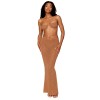 Jupe longue et soutien-gorge avec chaine doré  - DG13244COP