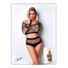 Ensemble 2 pièces résille grosse maille - Le Numéro 1 - Collection Ensemble  - CM96001