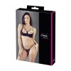 Ensemble soutien-gorge demi seins a armatures et string - R2221098