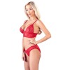 Ensemble 2 pièces rouge dentelle - OR2212269RED