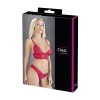 Ensemble 2 pièces rouge dentelle - OR2212269RED