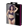 Ensemble 2 pièces dentelle avec strass - OR2213621BLK