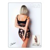 Robe moulante en résille noire - Le Numéro 4 - Collection Robe - CM97004