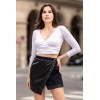Jupe courte noire Mia - LSL2-SBLK