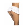 Jupette double fronce White - MAL5022WHT