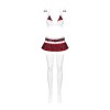 Schooly Costume - Rouge et Blanc