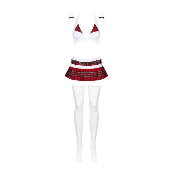 Schooly Costume - Rouge et Blanc