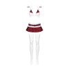 Schooly Costume - Rouge et Blanc