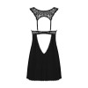 Donna Dream babydoll et String - Noire