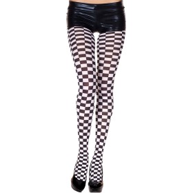 Collant à damier - MH7006BWH