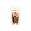 Nuisette et string assorti Noir Libido boost - PH0011BLK