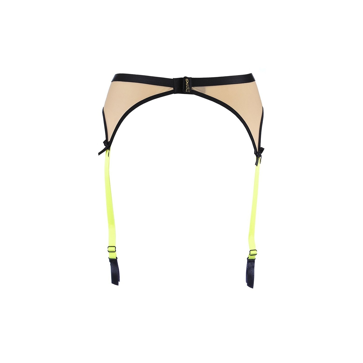 Porte-jarretelles chair et fluo V-10142 - Axami