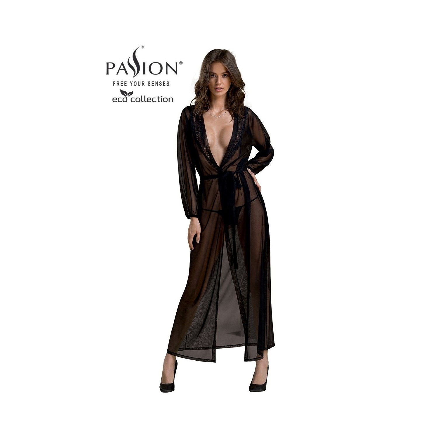 Peignoir long Zinnia - Passion ECO Collection