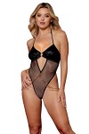 Body string avec chaine doré à la taille - DG13294BLK