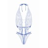 Body string ouvert Renee bleu - Christine