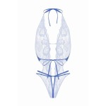 Body string ouvert Renee bleu - Christine
