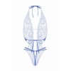 Body string ouvert Renee bleu - Christine