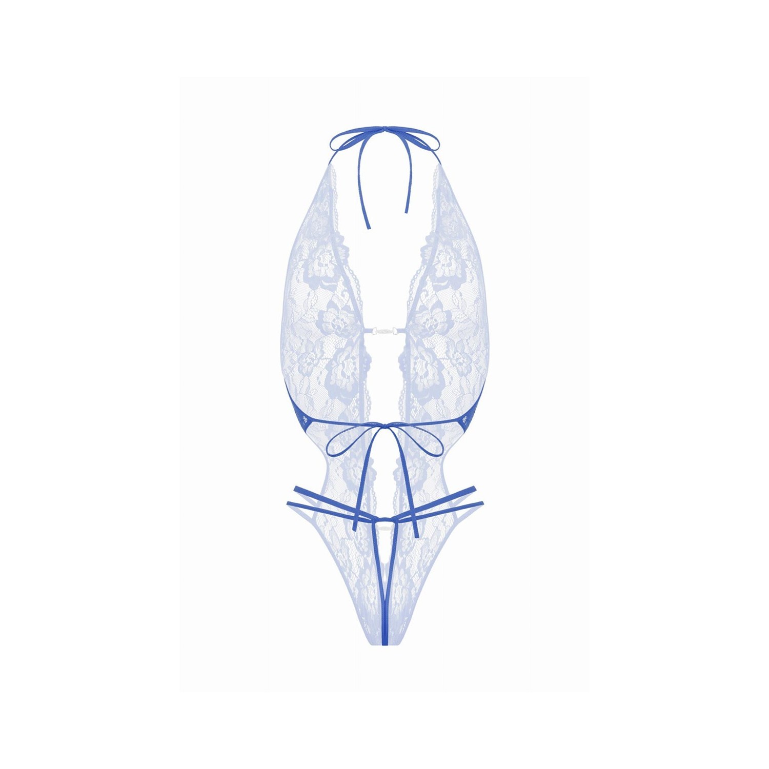 Body string ouvert Renee bleu - Christine