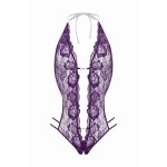 Body string ouvert Renee violet - Christine