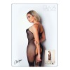Bodystocking résille noire avec fine bretelles - Le Numéro 6 - Collection Bodystocking - CM99006