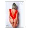 Body Rouge avec décolleté plongeant - Le Numéro 2 - Collection Body - CM98002