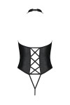 Body ouvert faux cuir Nancy - Passion
